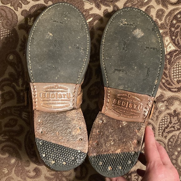 Bed Stu Dolly Tuxedo Cobbler Oxford Slip On Size 6 - Picture 9 of 11